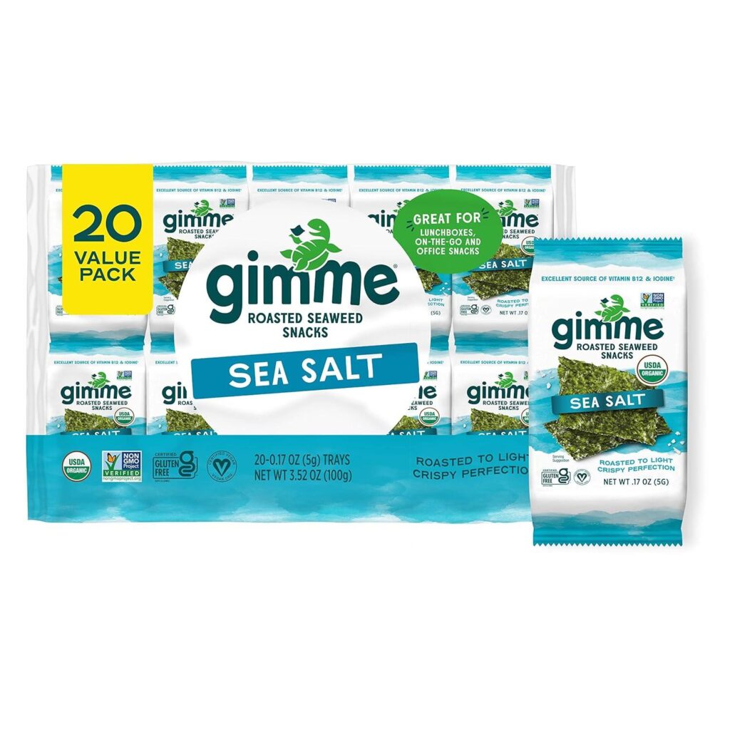 Best Snack – Gimme Seaweed Organic Premium Roasted Seaweed Review