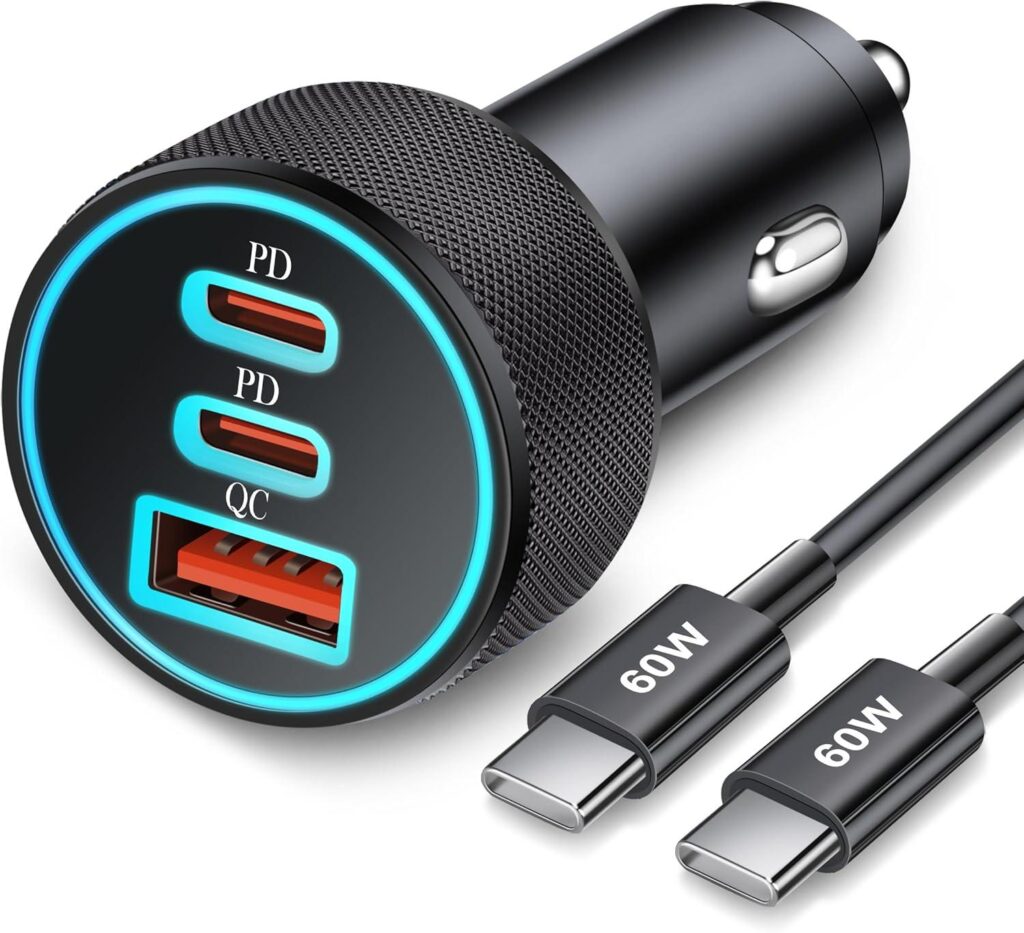 Best Car Charger – 67W 3-Port Super Fast Type C Car Charger Review