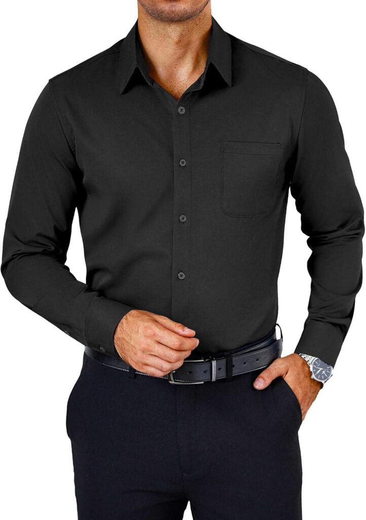 Best Dress Shirt – COOFANDY Mens Wrinkle Free Button Down Review