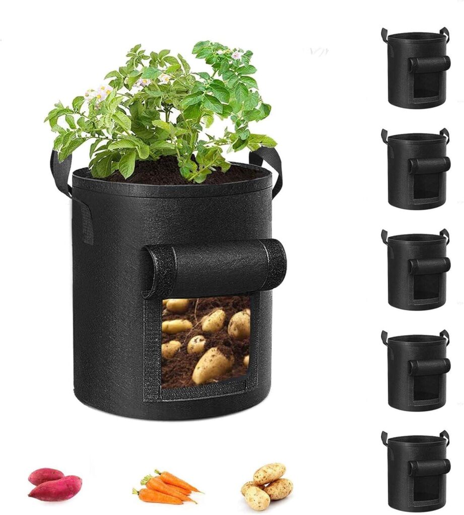 Best Garden Grow Bags – 5-Pack 10 Gallon Potato Grow Bags Review
