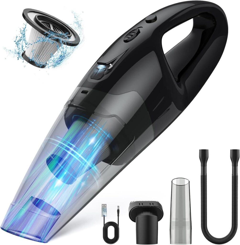 Best Handheld Vacuum – Cordless Rechargeable Mini Car Vacuum Review