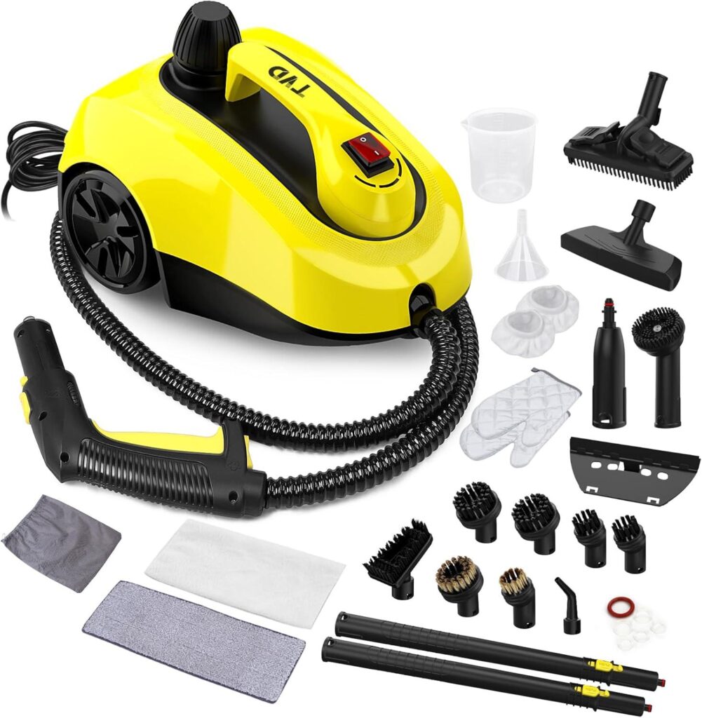 Best Steam Cleaner – TVD Steamer with 26 Accessories Review