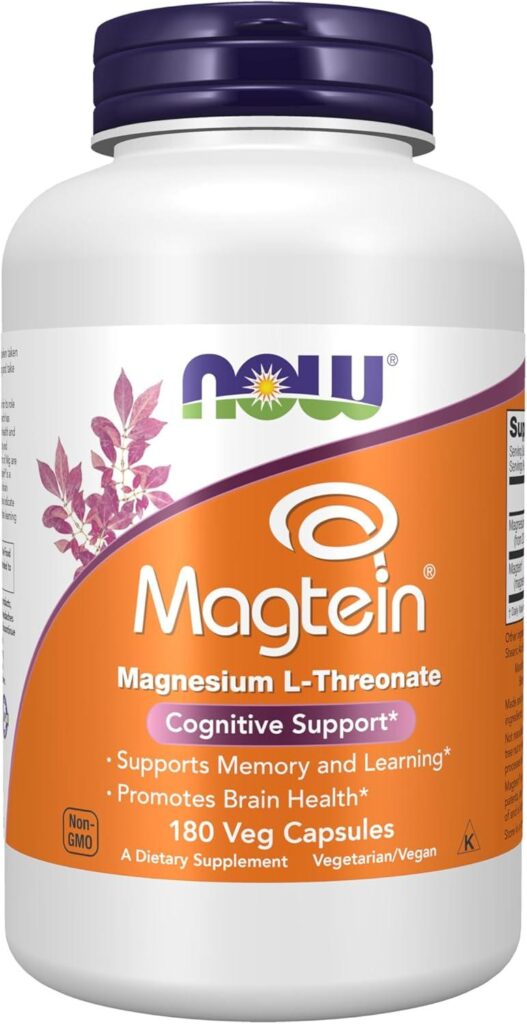 Best Cognitive Support Supplement – Now Foods Magtein Review