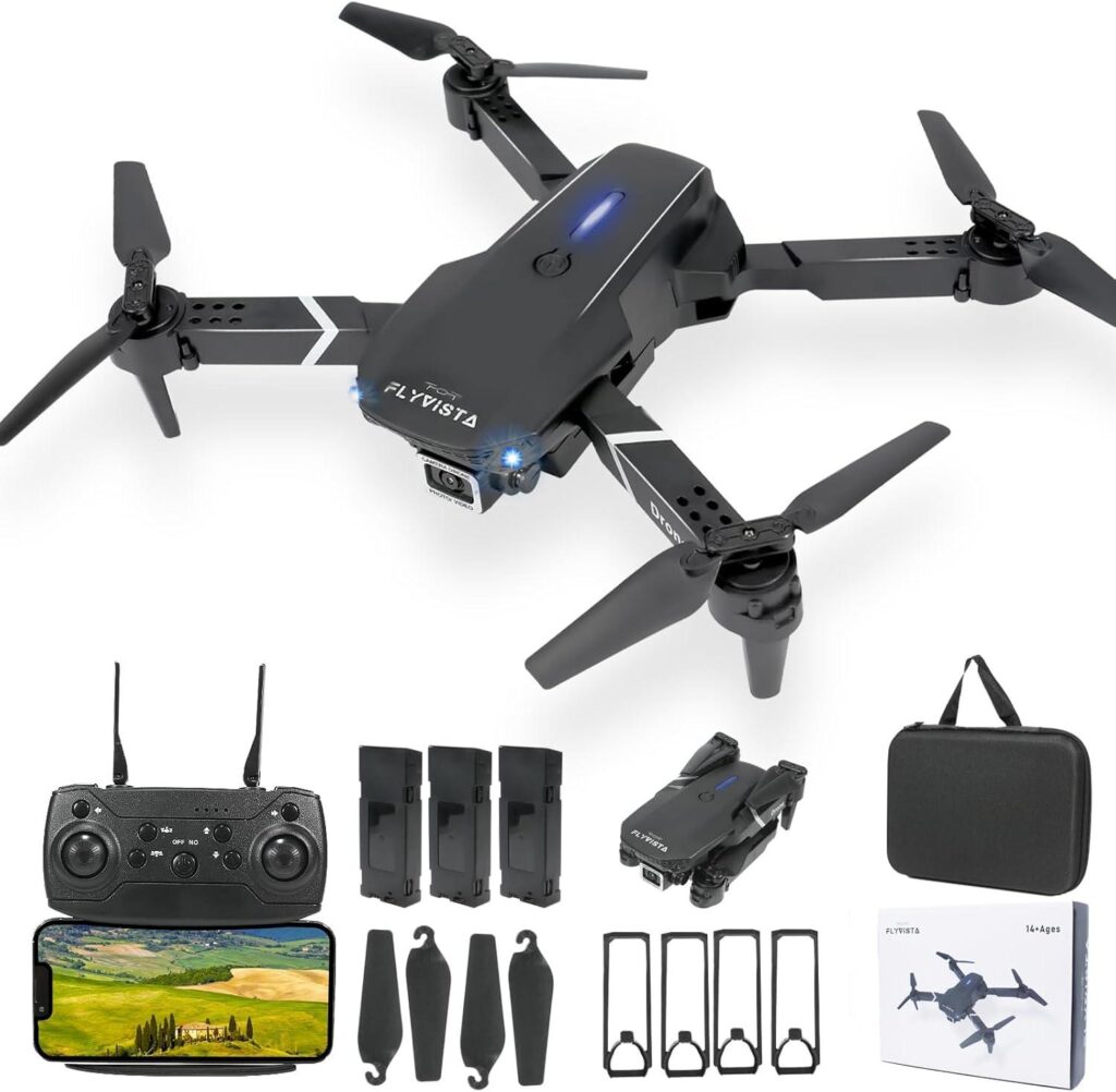 Best Mini Drone – 1080P WiFi FPV Drone with 3 Batteries Review