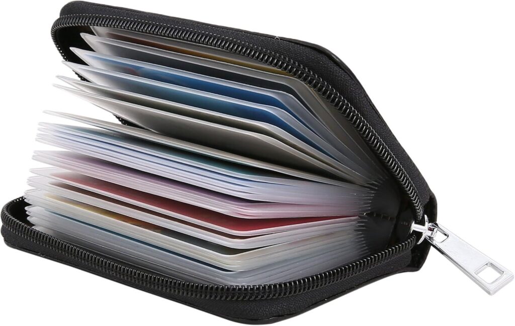 Best Card Holder – Easyoulife Genuine Leather Zipper Wallet Review