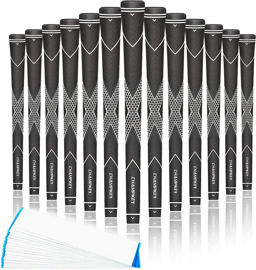 Best Golf Grips – CHAMPKEY Premium Rubber Golf Grips 13 Pack Review