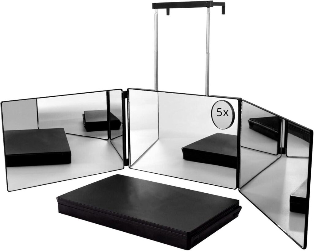 Best Hair Cutting Mirror – SELF FIND 3 Way Mirror Review