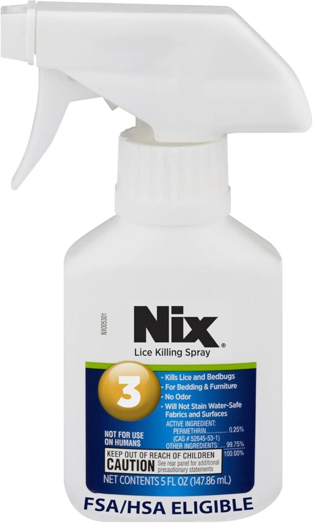 Best Lice Treatment – Nix Lice & Bed Bug Spray, 5 Fl Oz Review