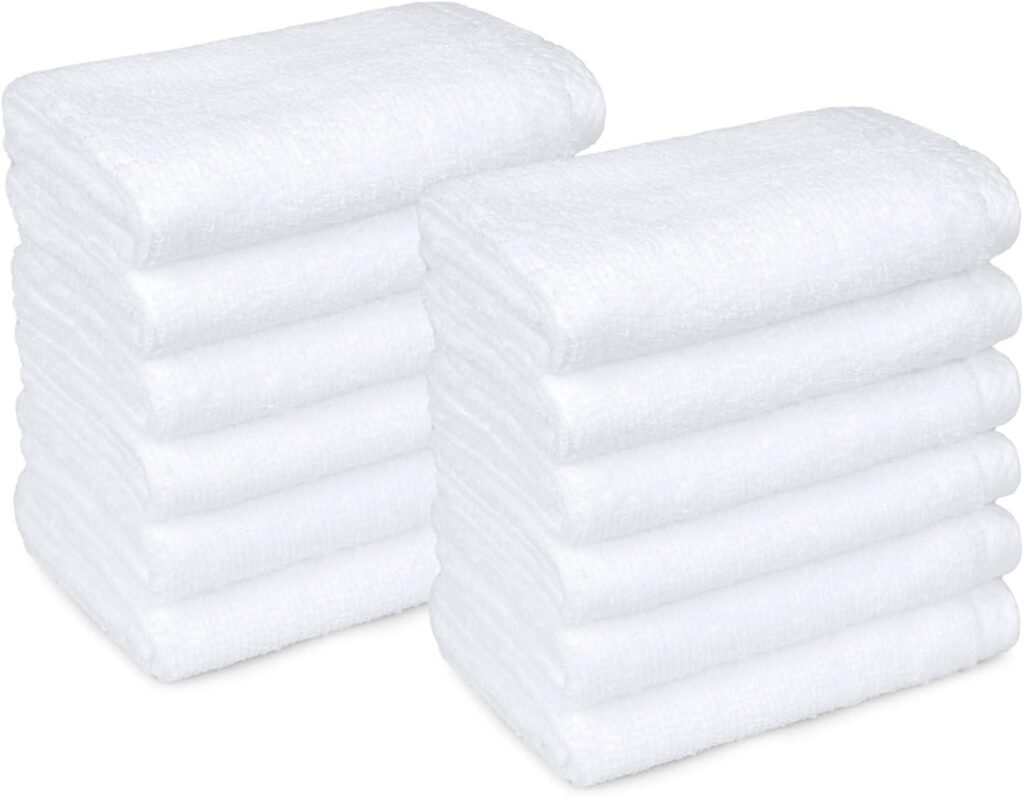 Best Washcloths – Amazon Basics Cotton Quick-Dry 12-Pack Review