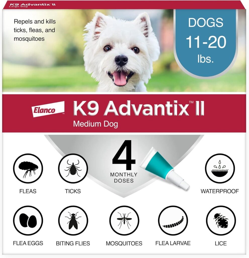 Best Dog Flea Treatment – K9 Advantix II for Medium Dogs Review