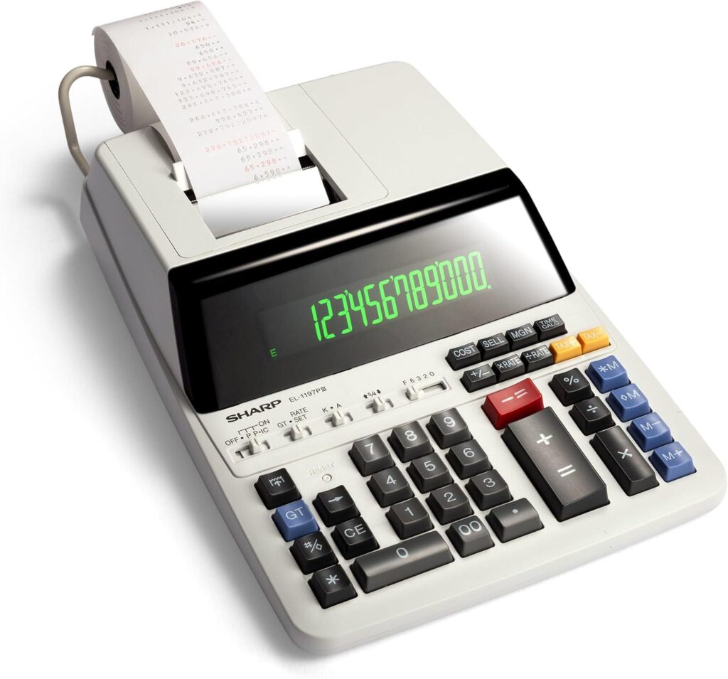 Best Electronics – Sharp EL-1197PIII Heavy Duty Printing Calculator Review