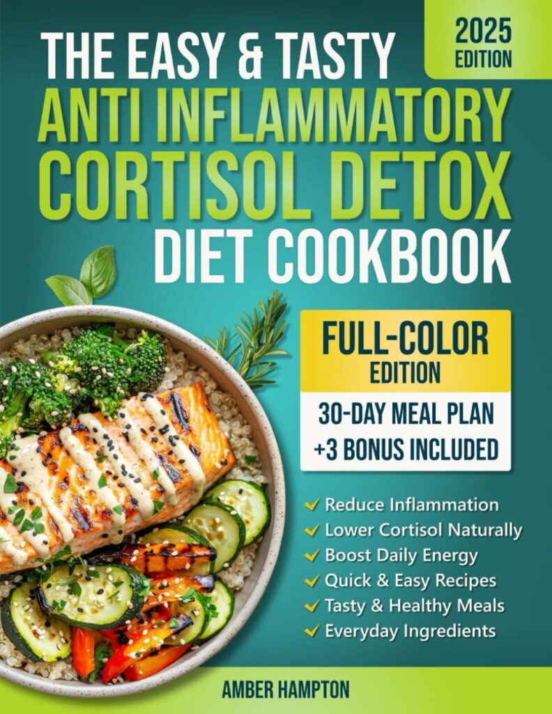 Best Cookbook – The Easy and Tasty Anti Inflammatory Cortisol Detox Diet Cookbook Review