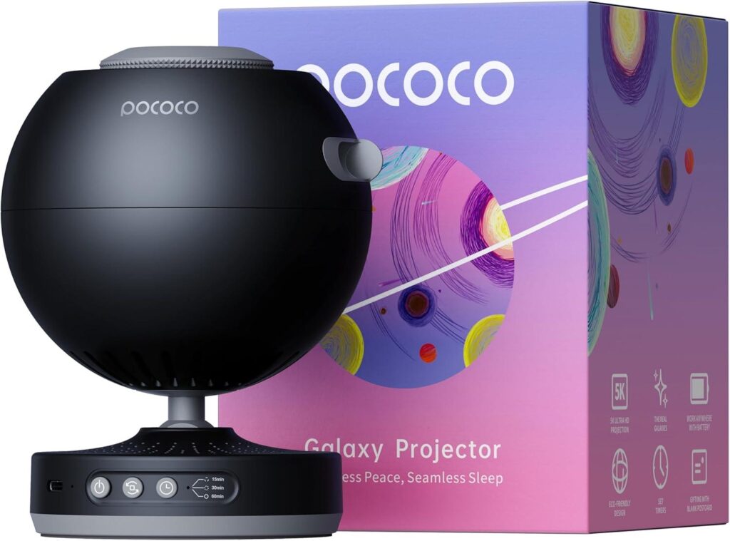 Best Home Planetarium – POCOCO Galaxy Star Projector Review