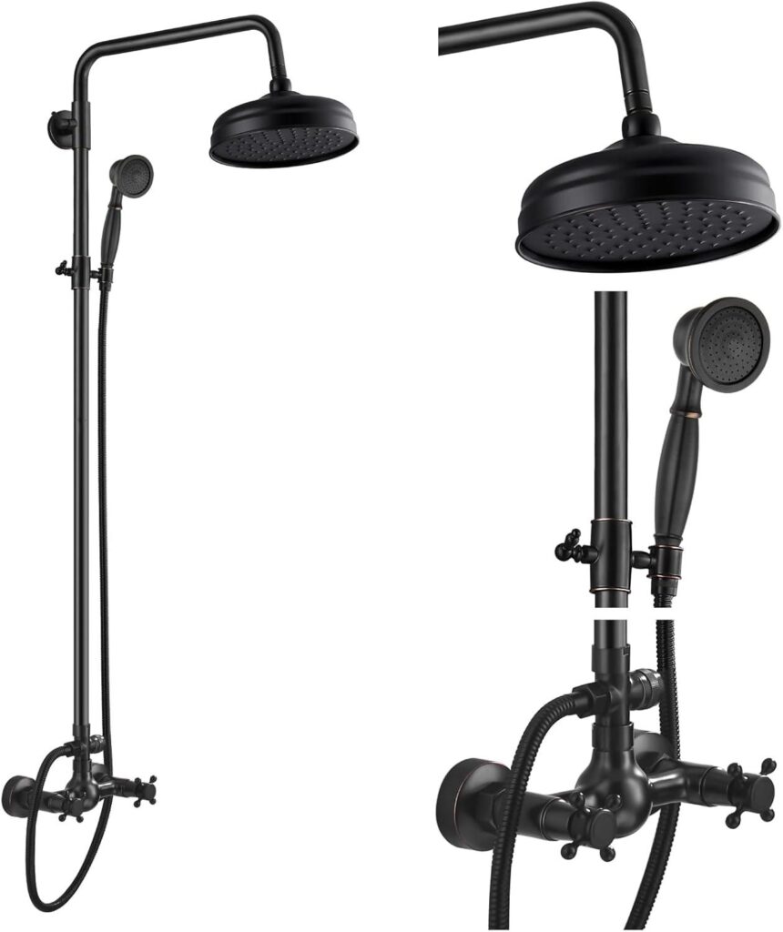 Best Shower Faucet – gotonovo Bathroom Exposed Shower Fixtures Review