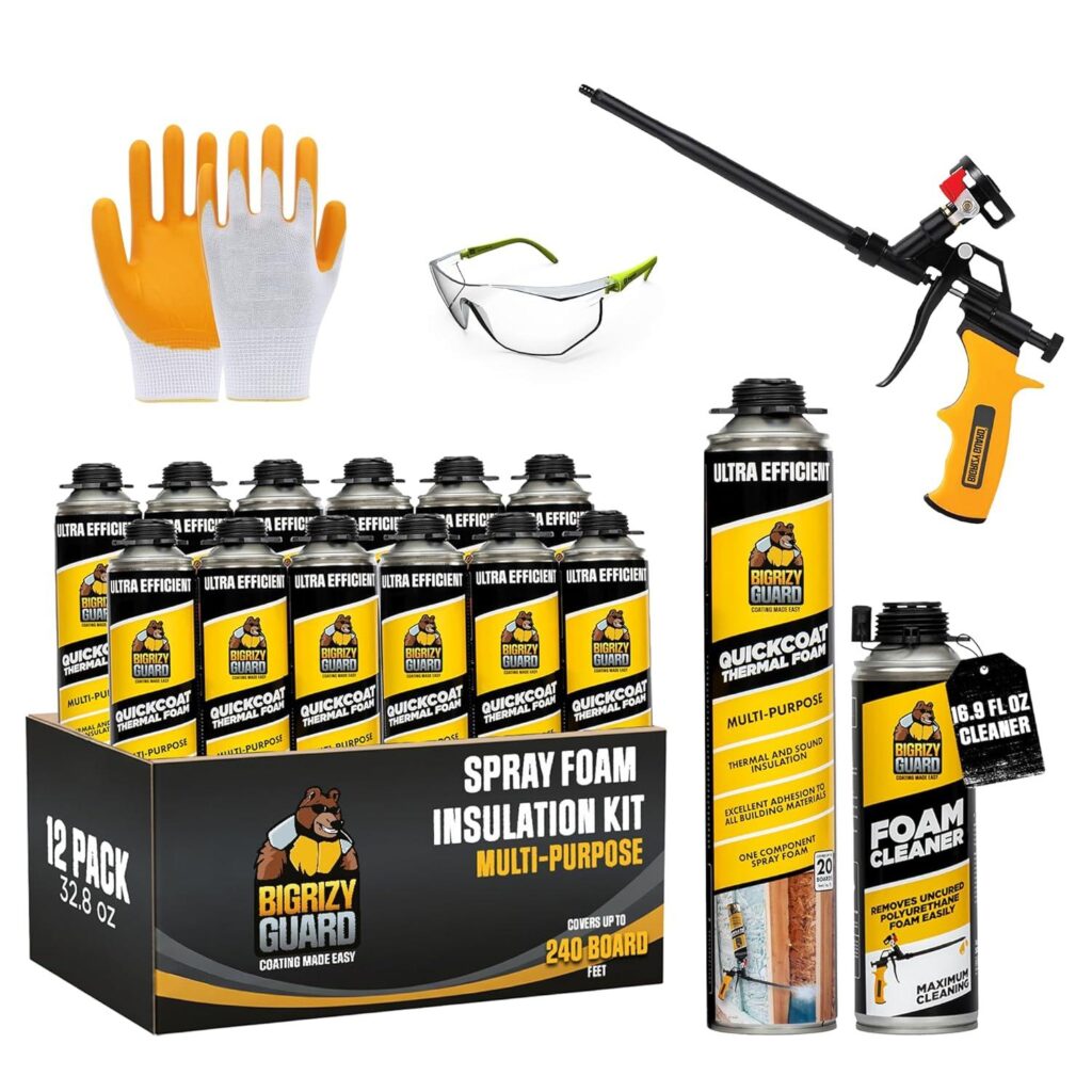 Best Spray Foam Insulation Kit – Bigrizy Guard Review