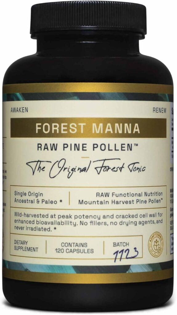 Best Adaptogenic Supplement – Forest Manna Pine Pollen Capsules Review