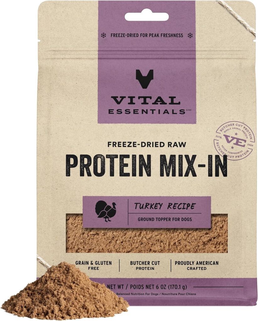 Best Dog Food Topper – Vital Essentials Freeze Dried Turkey Review