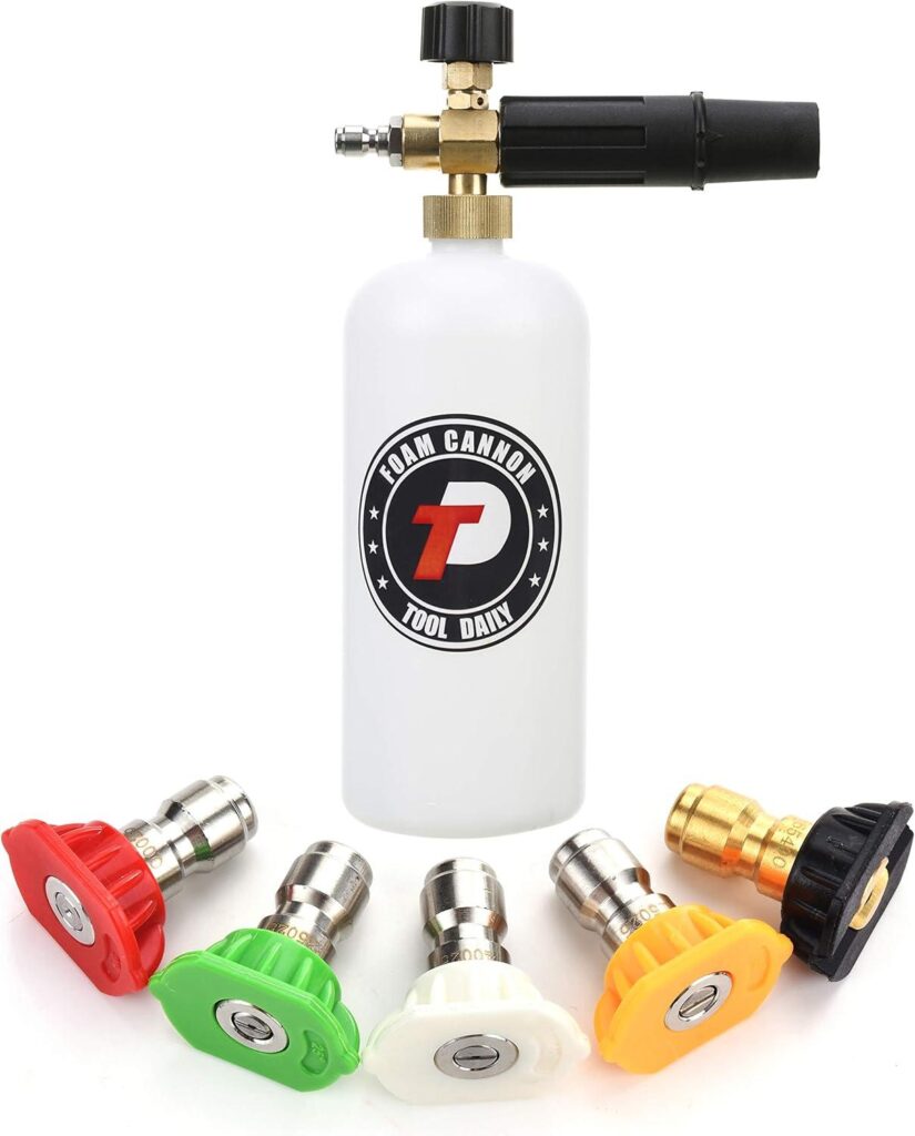 Best Foam Cannon – Tool Daily Adjustable Sprayer Review