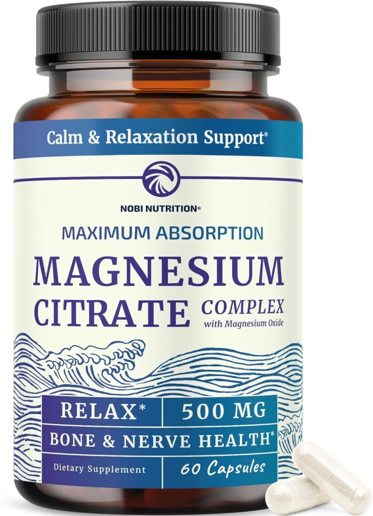 Best Magnesium Supplement – Magnesium Citrate Complex 500 MG Review