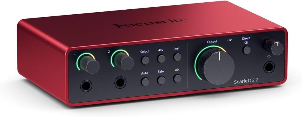 Best Audio Interface – Focusrite Scarlett 2i2 4th Gen Review