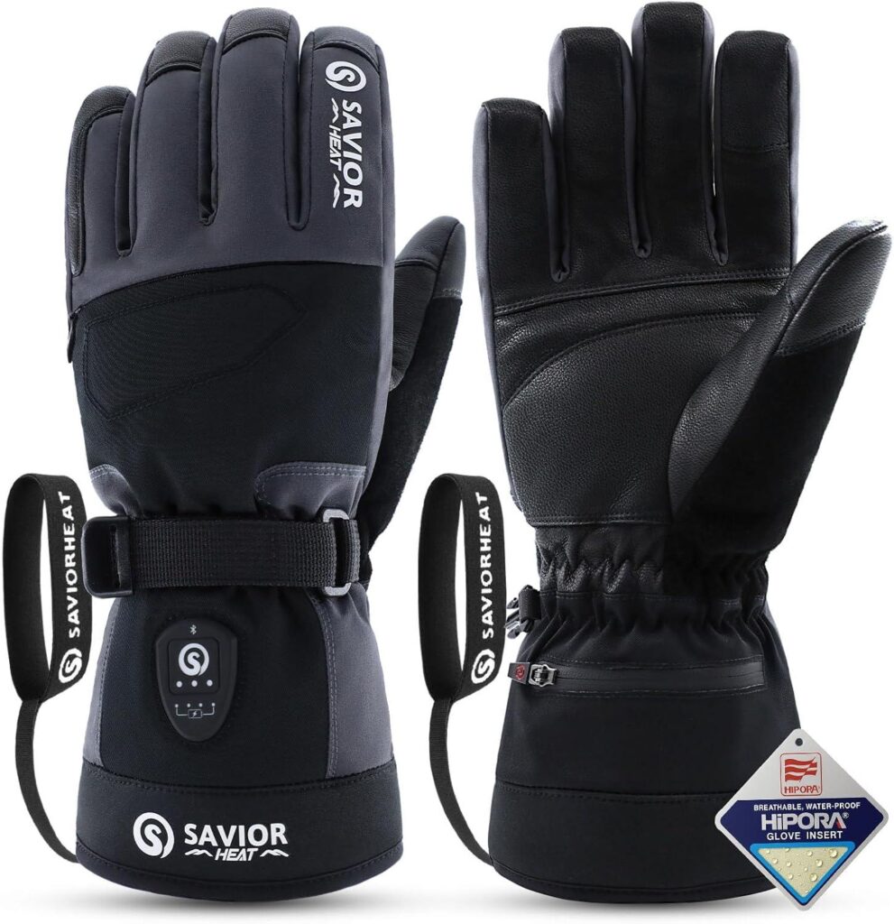 Best Heated Gloves – SAVIOR HEAT 3.0 Heated Ski Gloves Review