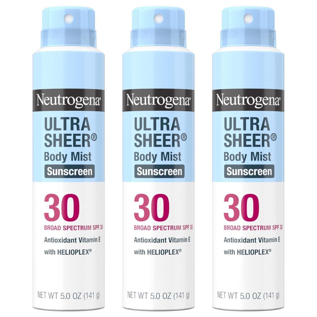 Best Sunscreen Spray – Neutrogena Ultra Sheer SPF 30 Review