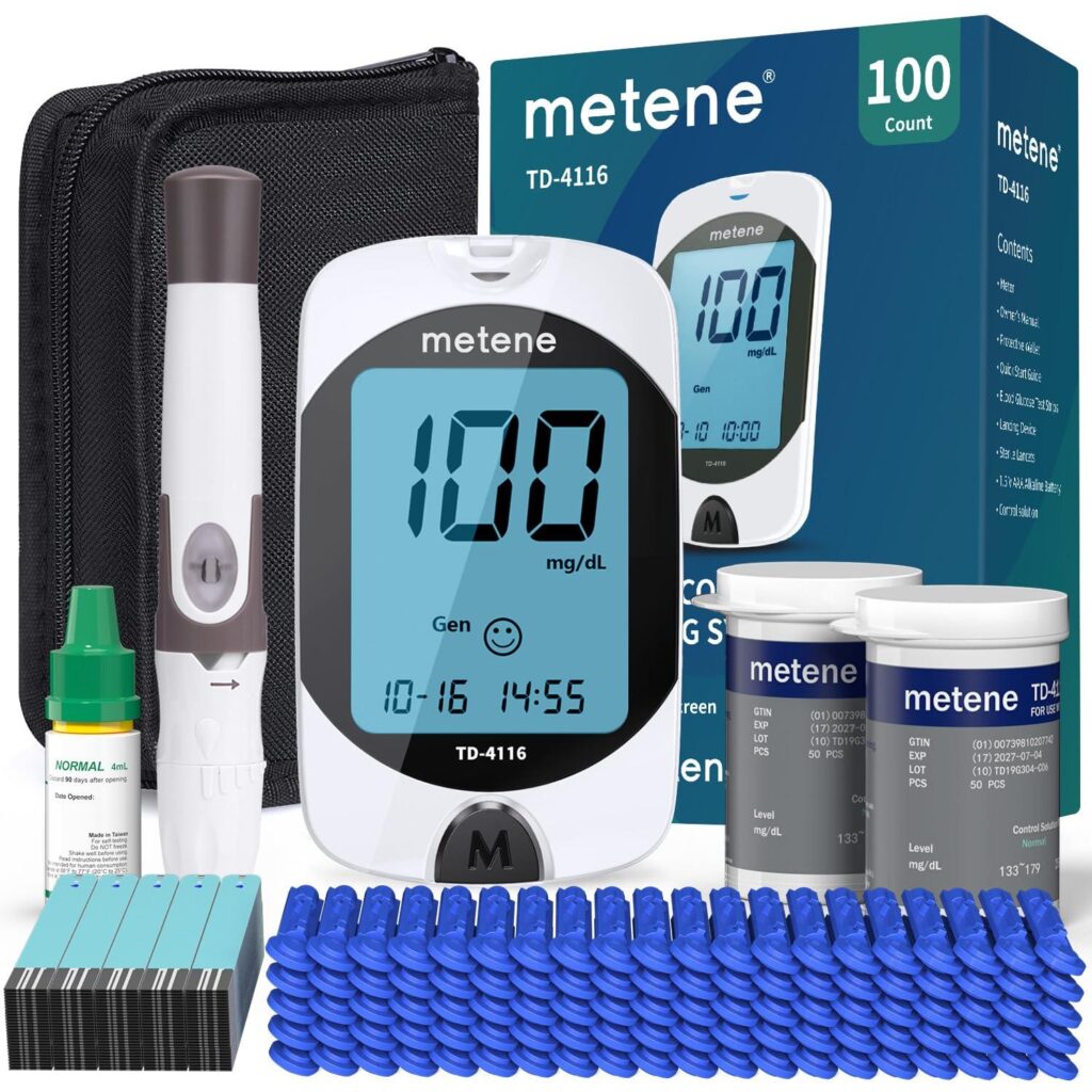 Best Blood Glucose Monitor – Metene TD-4116 Review