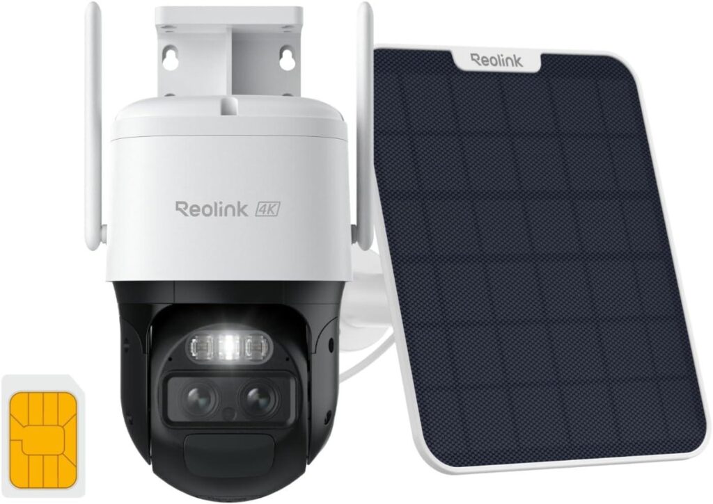 Best Cellular Security Camera – REOLINK 4K Dual Lens 4G Review