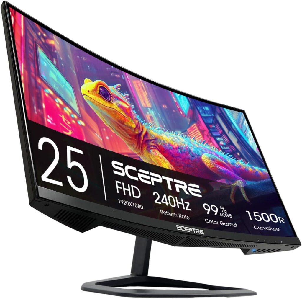 Best Gaming Monitor – New! Sceptre Curved 24.5-inch Gaming Review