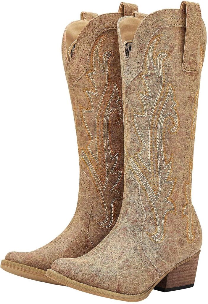 Best Cowgirl Boots – HISEA Rollda Cowboy Boots for Women Review