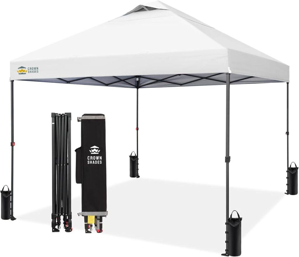 Best Outdoor Canopy – CROWN SHADES 10×10 Pop Up Canopy Review