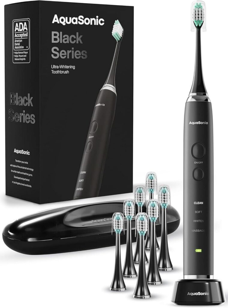 Best Health & Beauty – Aquasonic Black Series Toothbrush Review