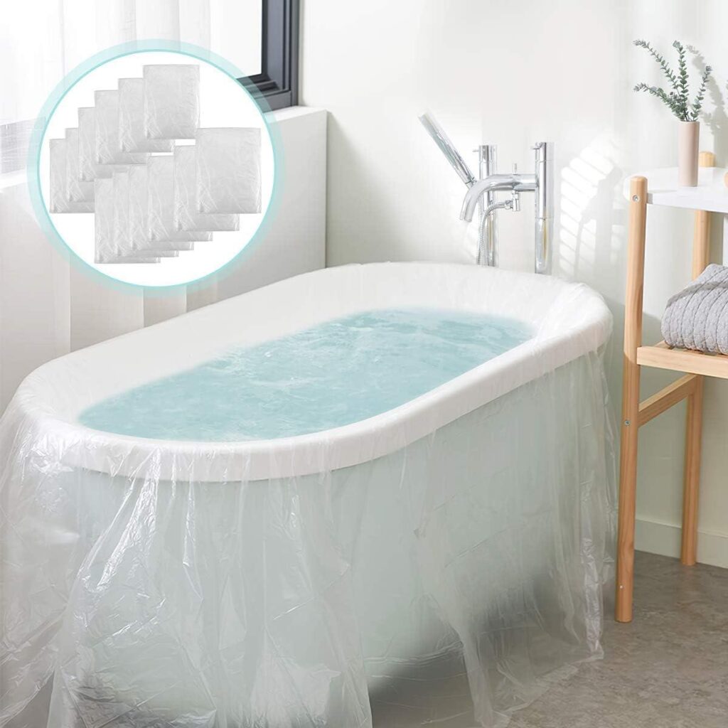 Best Disposable Bathtub Cover – AGPTEK 12 Pack Liner Review