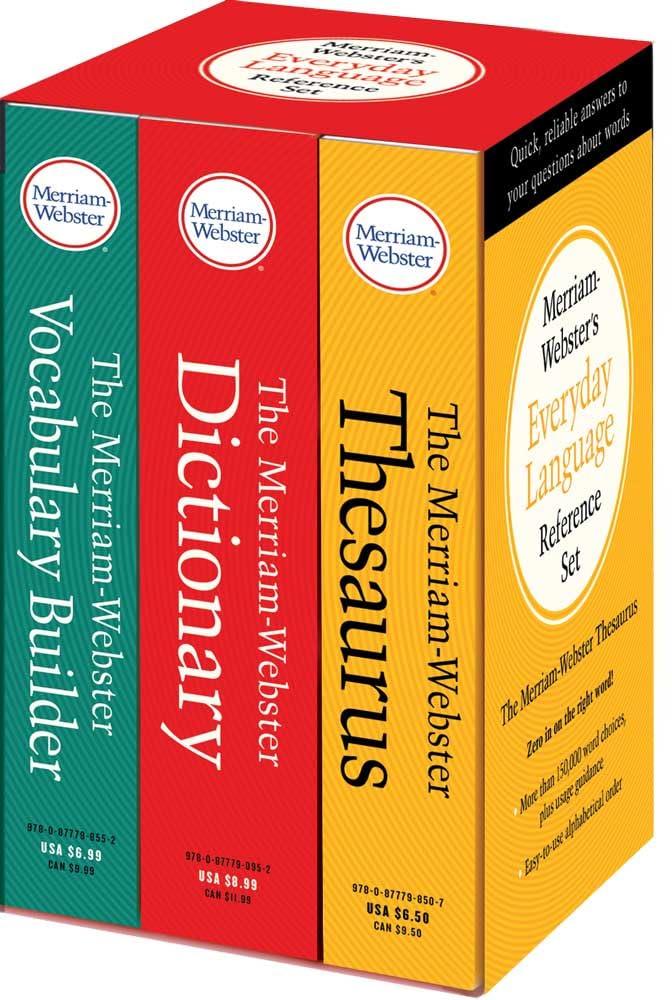 Best Dictionary and Thesaurus – Merriam-Webster Review
