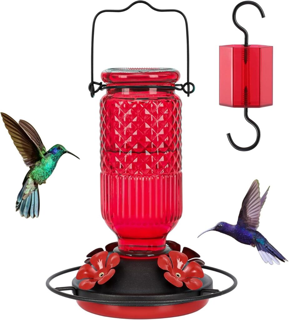Best Bird Feeder – FEED GARDEN Glass Hummingbird Feeder Review
