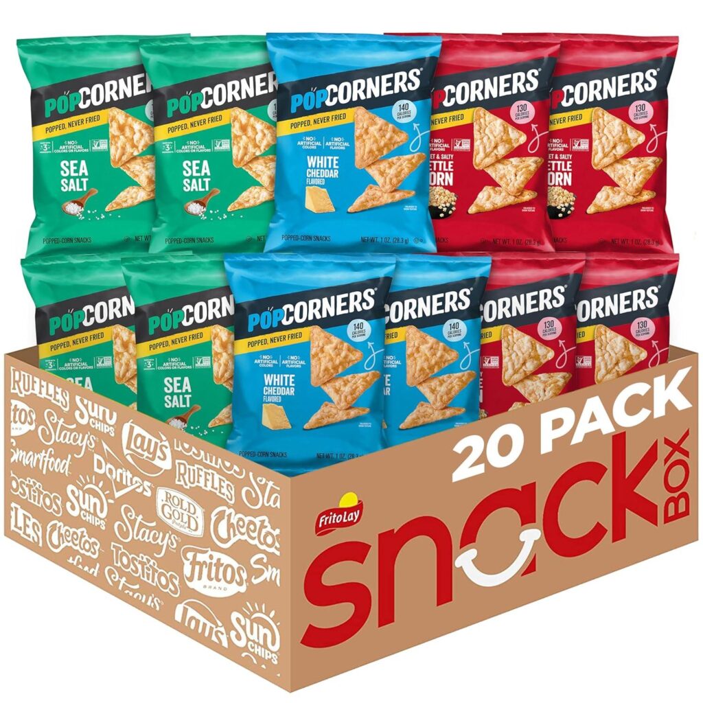 Best Snack – PopCorners Popped Corn Snacks, Core 3 Flavor Pack Review