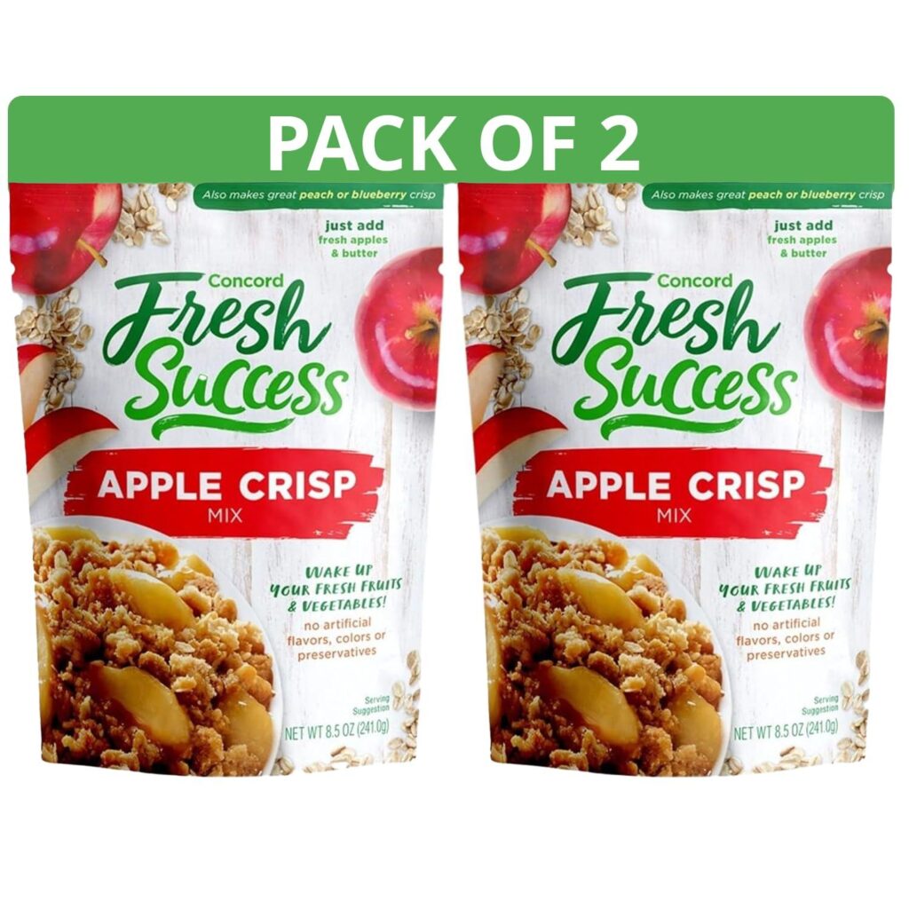 Best Food Topping – Concord Foods Apple Crisp Mix 8.5 oz Bag Review