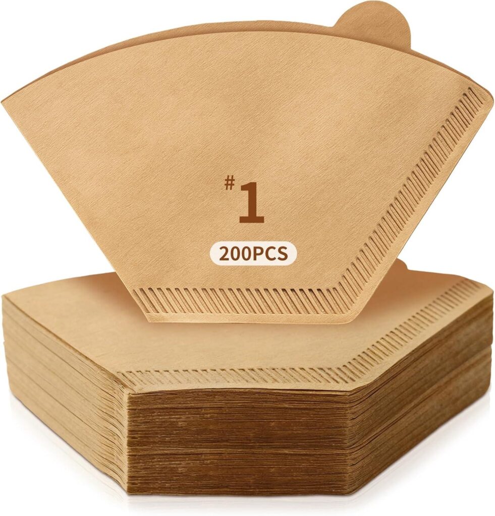 Best Coffee Filters – 200 Count U Shape Natural Unbleached Review