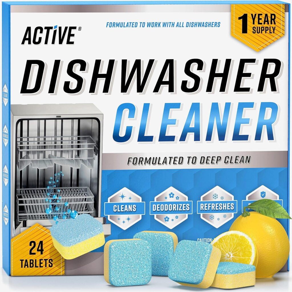 Best Dishwasher – Cleaner And Deodorizer Tablets 24 Pack Review