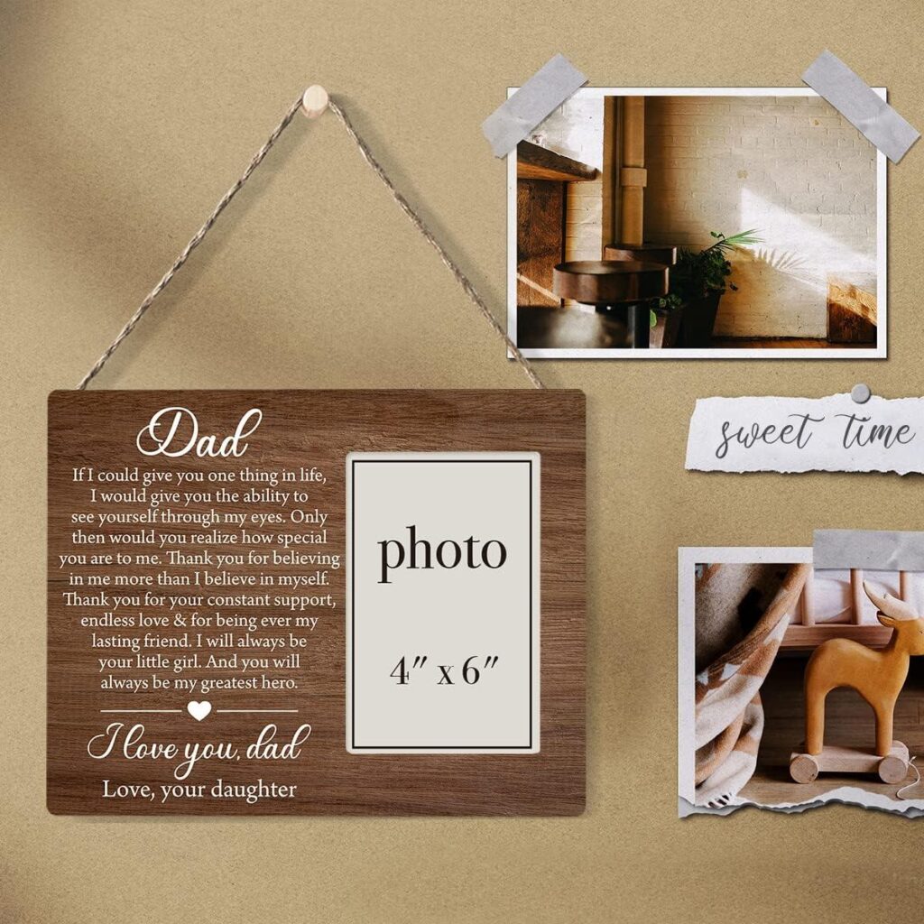Best Wood Picture Frame – Zauly Dad Wooden Frame Review