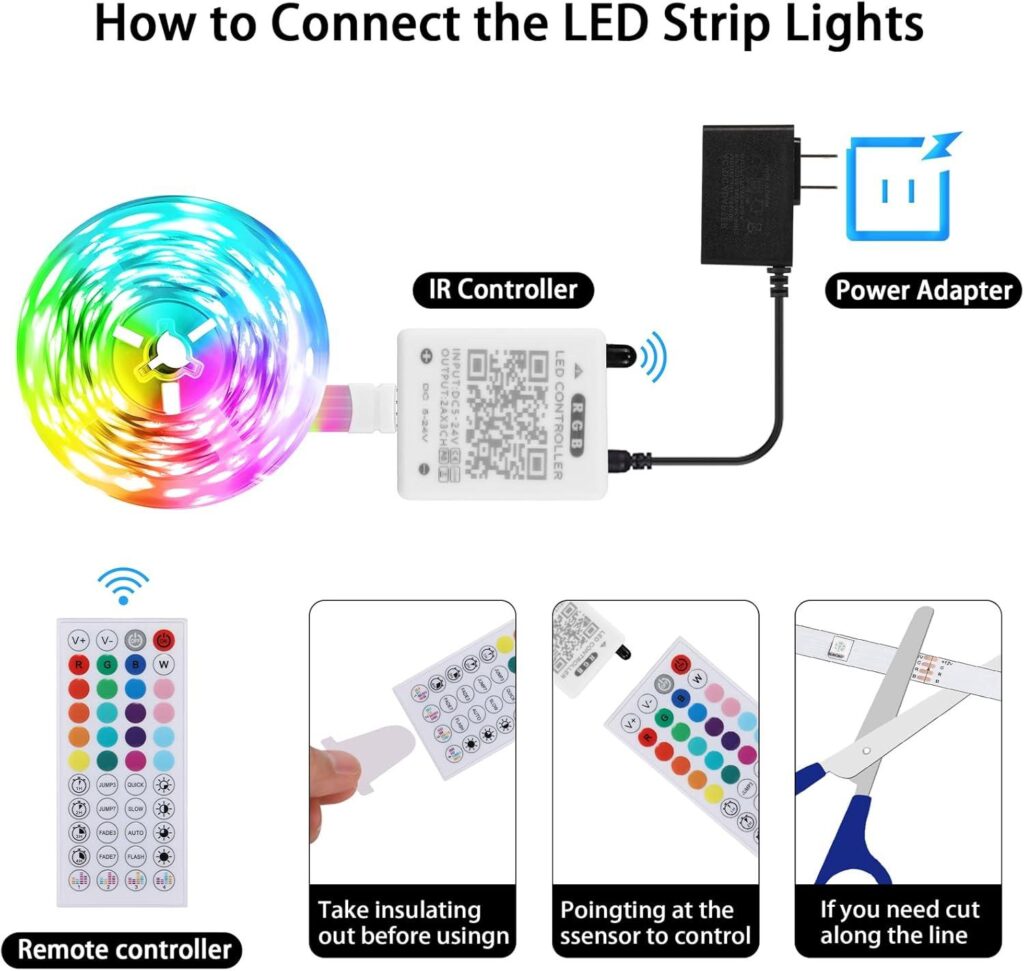 Best Electronics – 32.8FT Led Lights for Bedroom Review