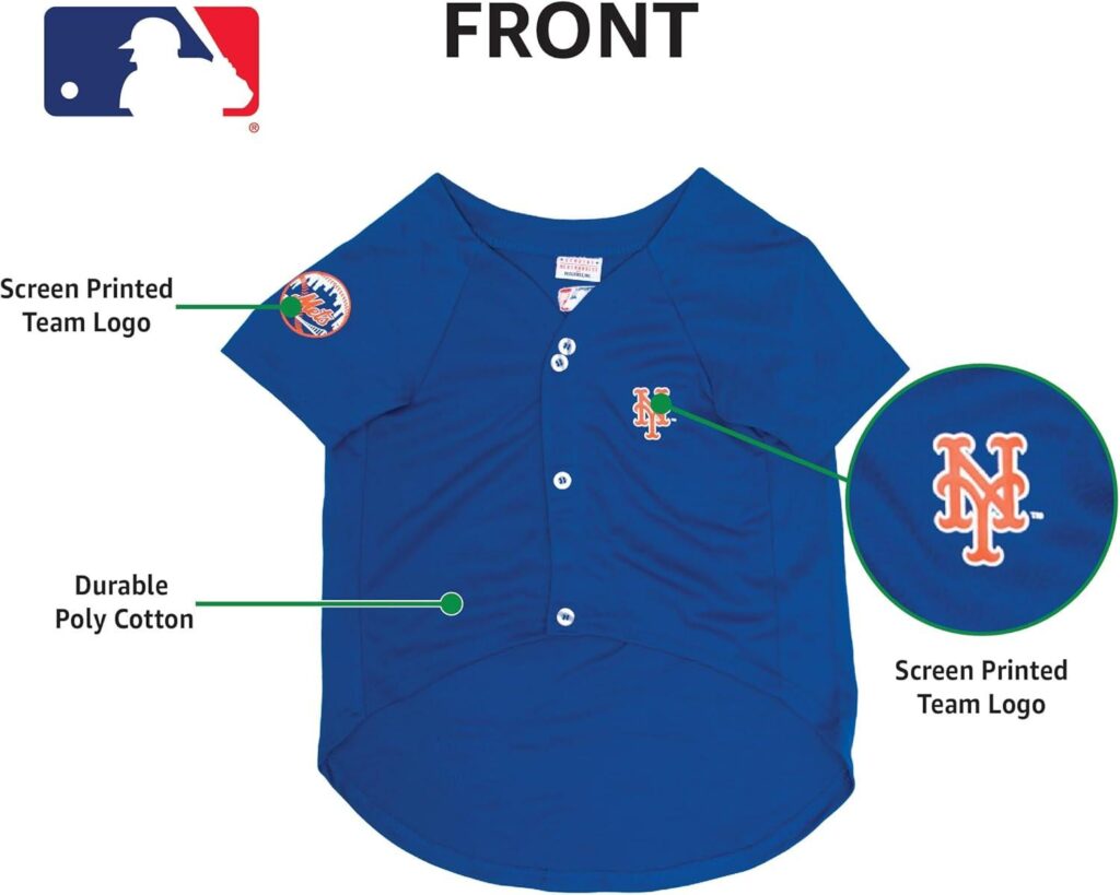 Best Pet Apparel – Official MLB New York Mets Pet Jersey Review