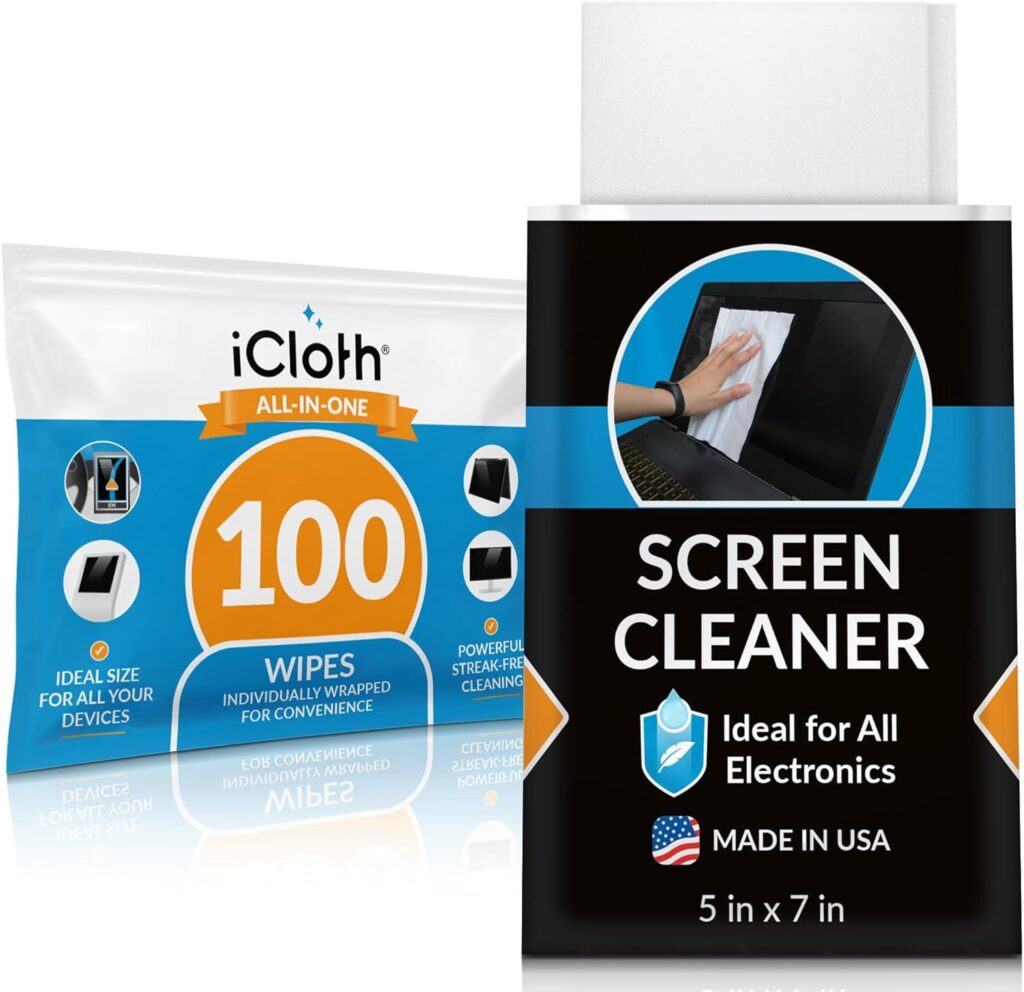 Best Electronics Cleaner – iCloth Large Screen Cleaning Wipes Review