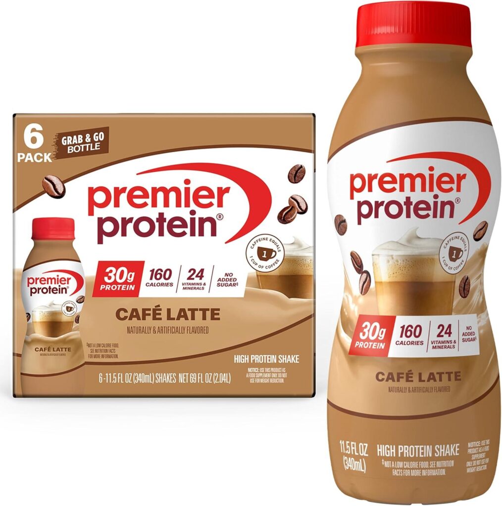 Best Protein Shake – Premier Protein Café Latte, 30g Protein Review