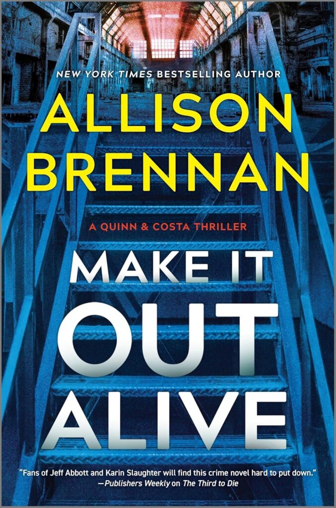 Best Thriller – Make It Out Alive: A Quinn & Costa Review
