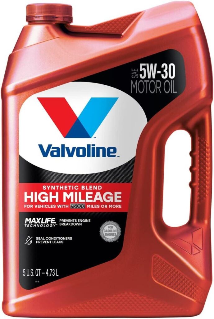 Best Motor Oil – Valvoline High Mileage Synthetic Blend Review
