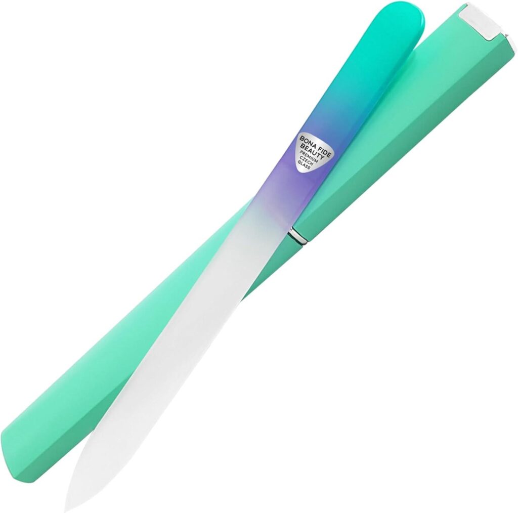 Best Nail File – Bona Fide Beauty Czech Glass Nail File with Case Review