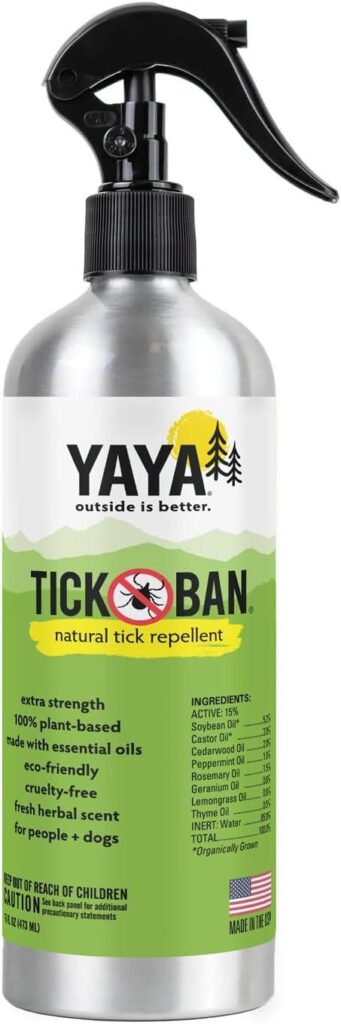 Best Tick Repellent – Yaya Organics All Natural Extra Strength Review