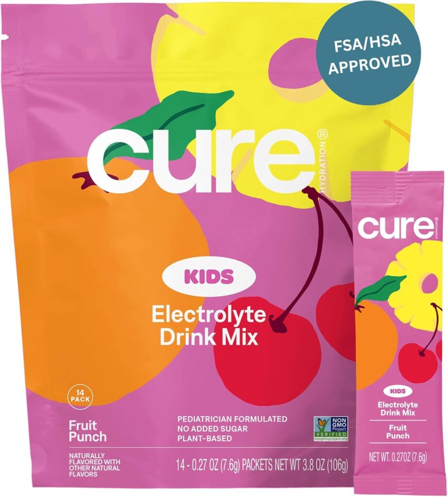 Best Kids Electrolyte Drink – Cure Hydration Review