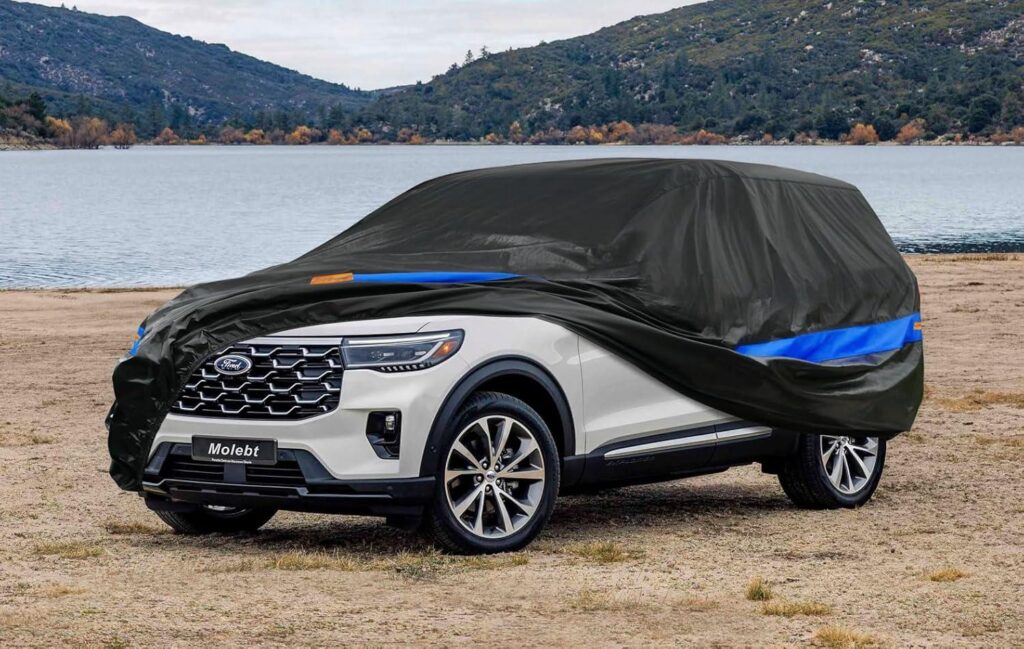 Best SUV – SUV Car Cover Waterproof All Weather for Automobiles, Universal Fit Review